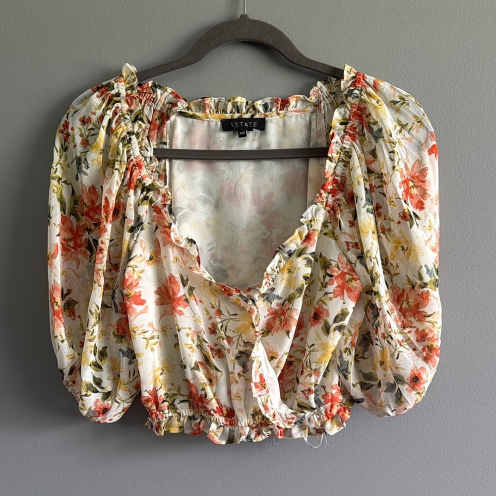 STATE Floral Women's Top - Multicolor